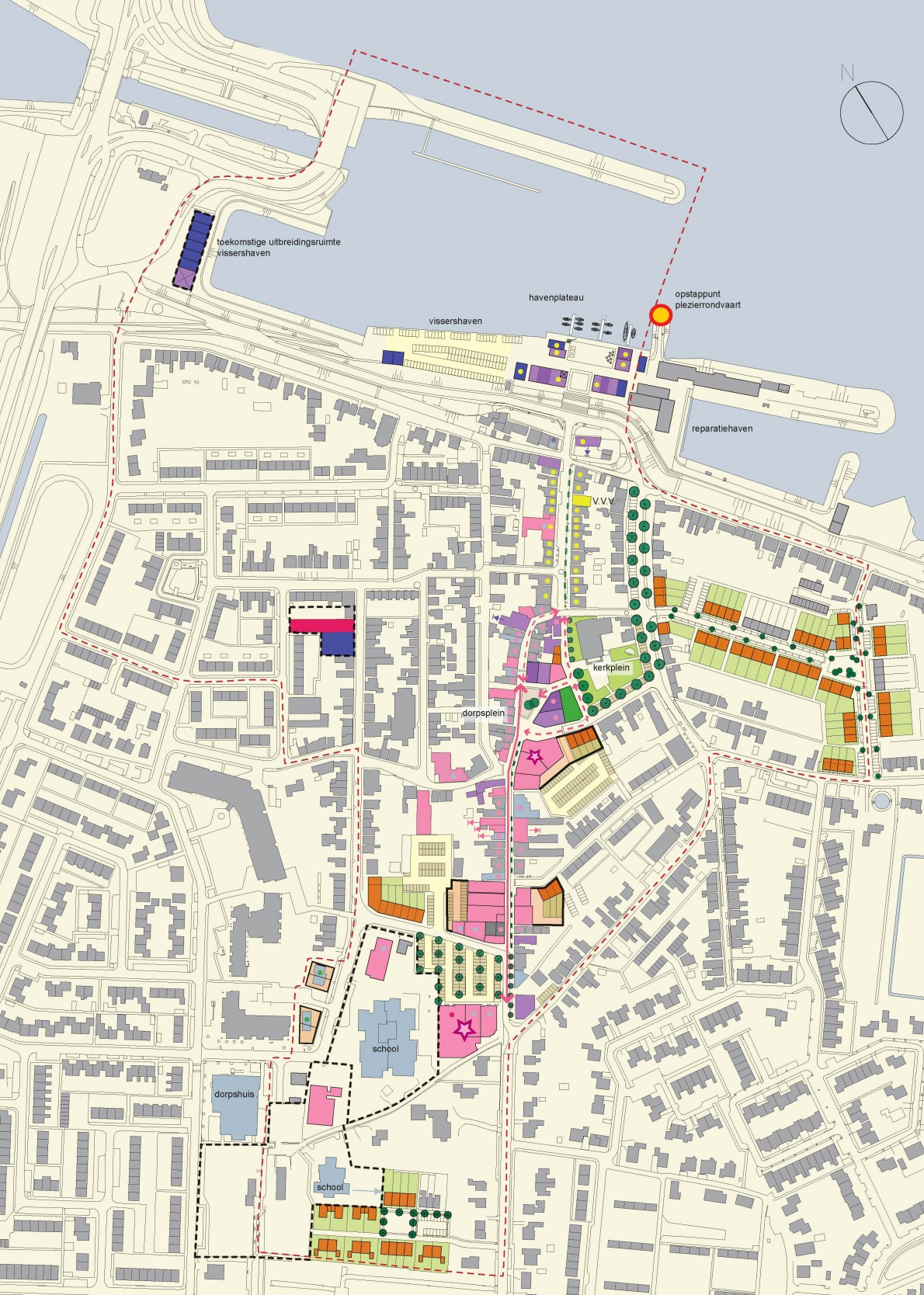 stedenbouw structuurschets masterplan beeldkwaliteitplan